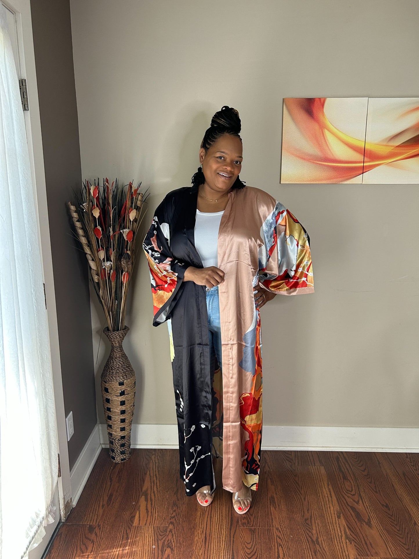 DRAPE ME KIMONO BLACK