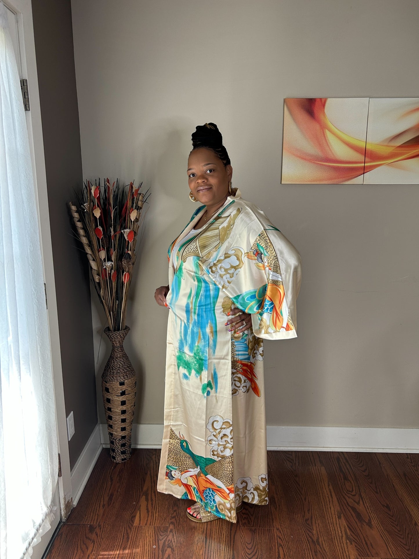 DRAPE ME KIMONO CREAM