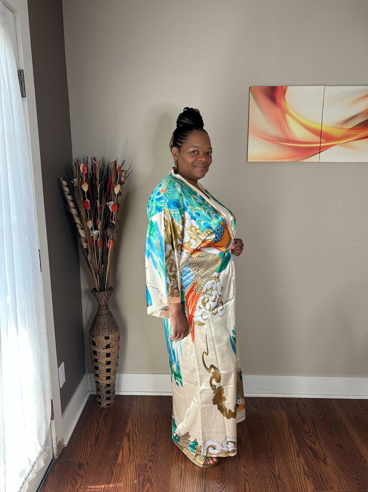 DRAPE ME KIMONO CREAM