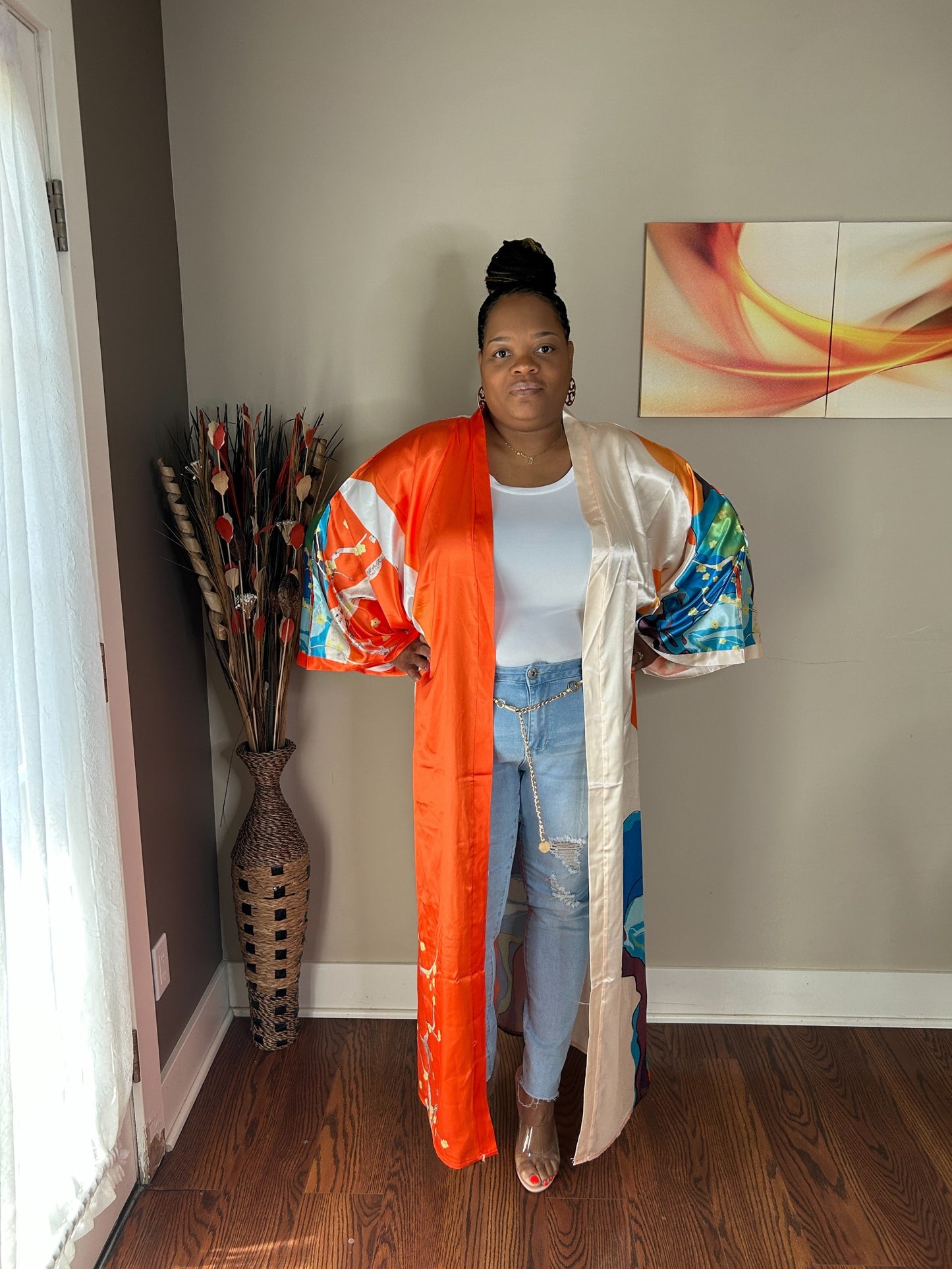 DRAPE ME KIMONO ORANGE