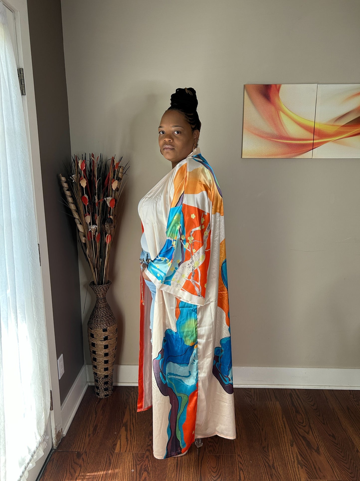 DRAPE ME KIMONO ORANGE