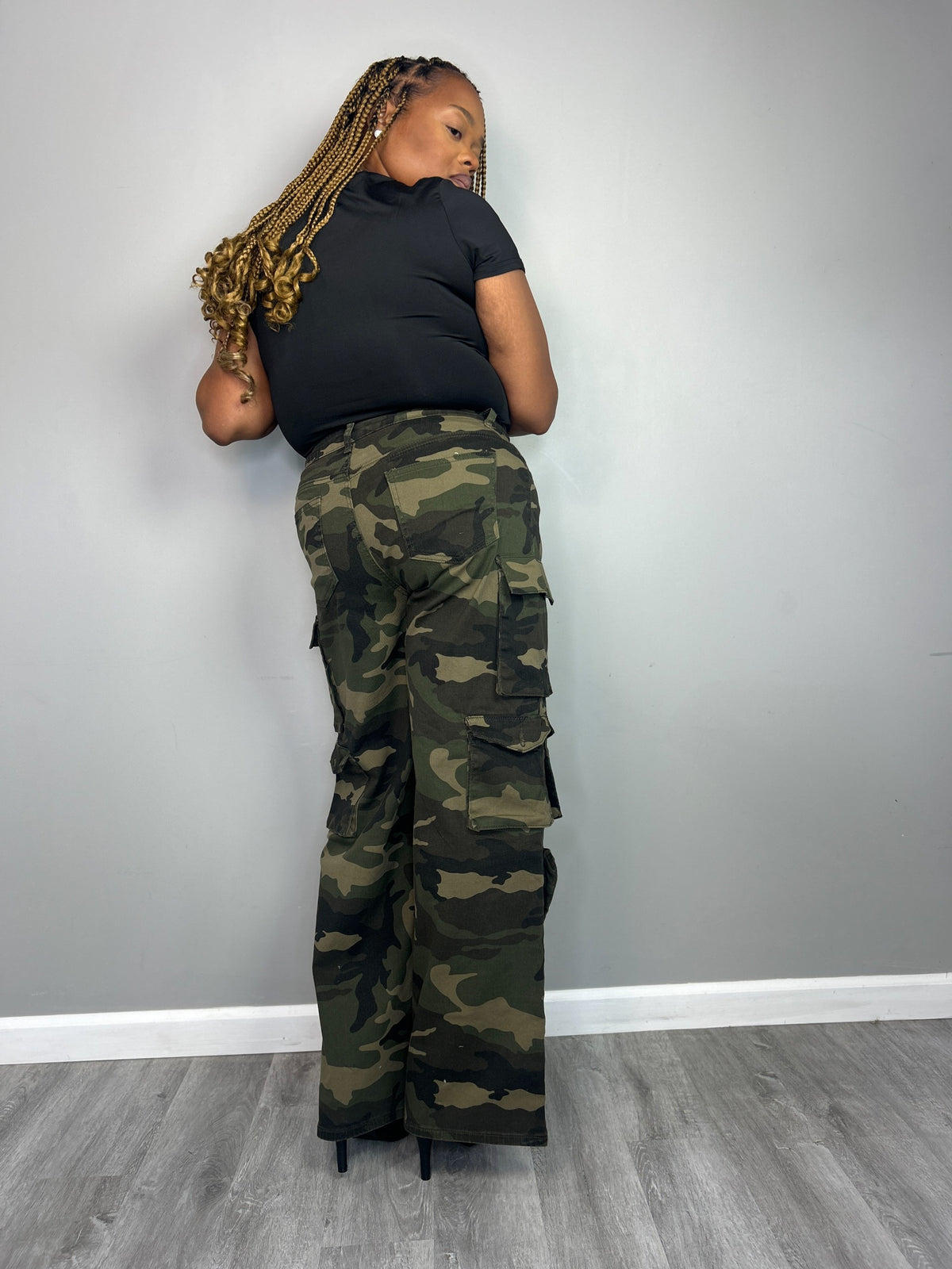 BASIC BABE BODY SUIT BLACK