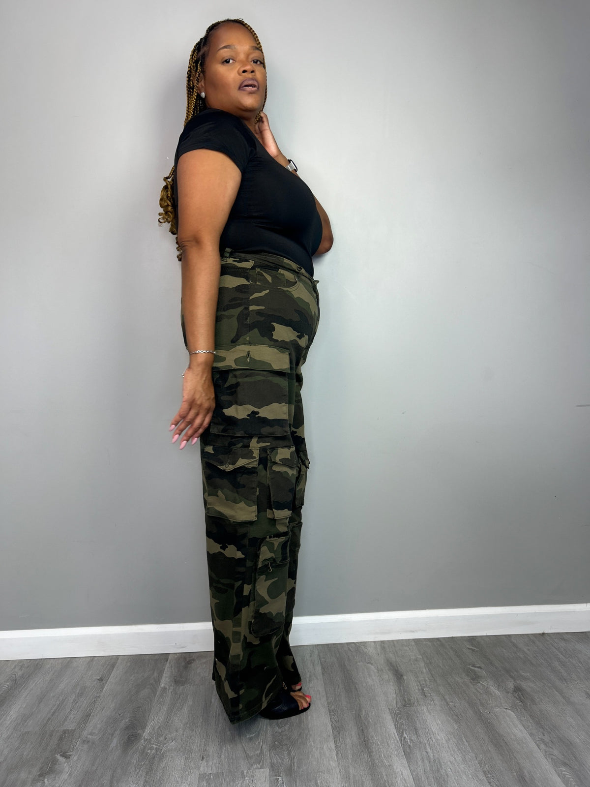 BASIC BABE BODY SUIT BLACK