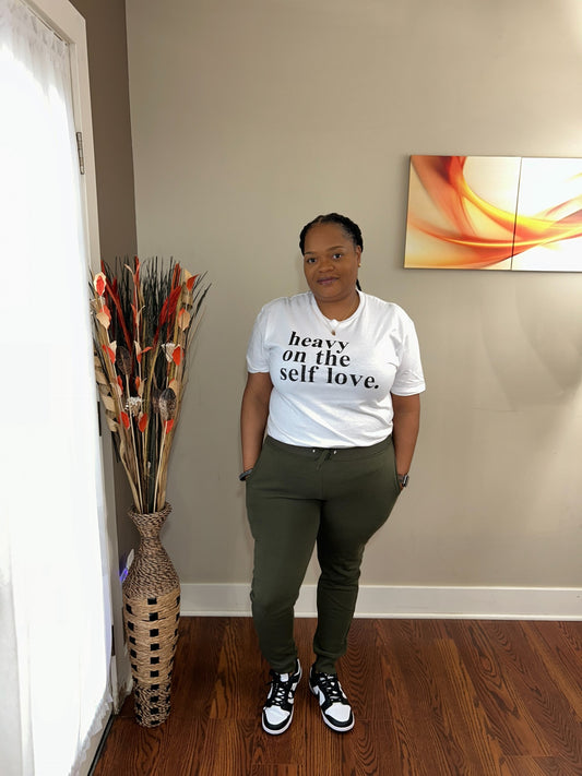 HEAVY SELF LOVE GRAPHIC TEE