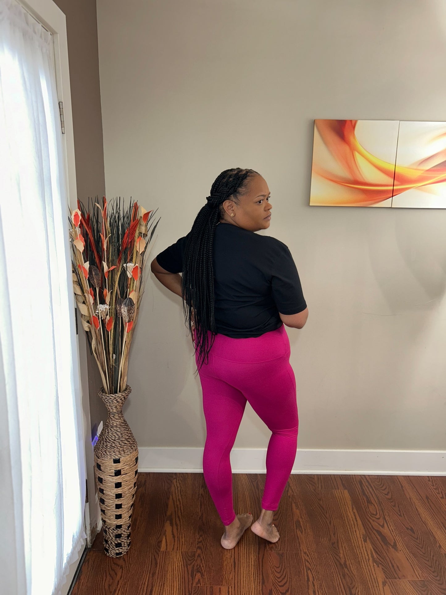 BASIC LEGGINGS MAGENTA