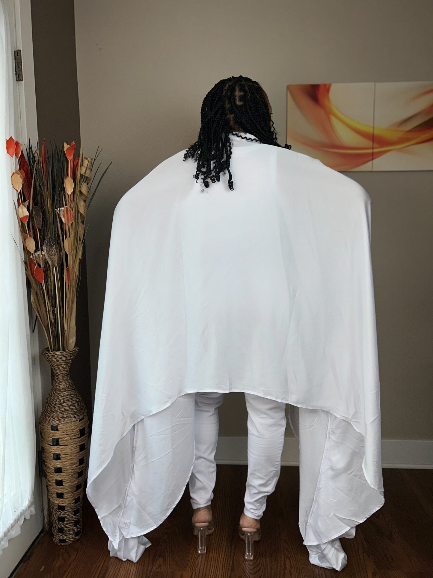 SPREAD YOUR WINGS QUEEN BLOUSE WHITE