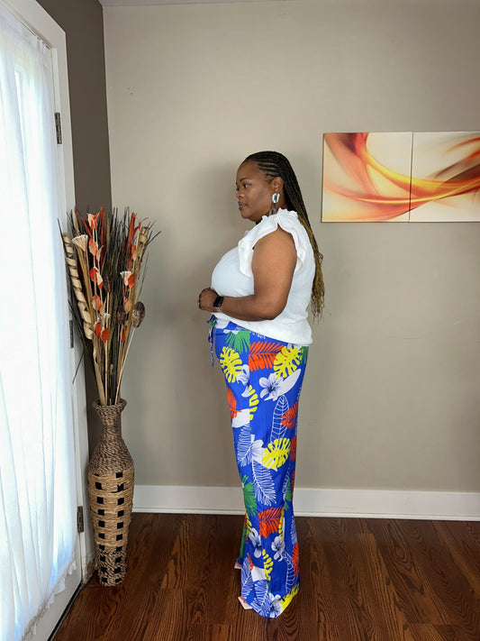 FUN IN THE SUN WIDE-LEG PANTS